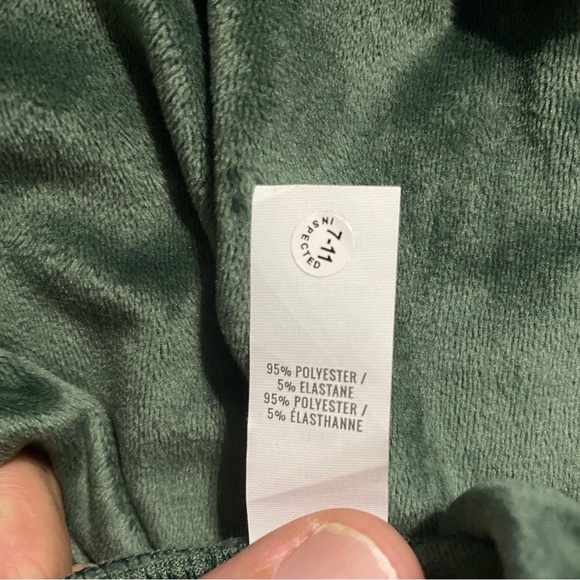 Offline Aerie Velvet Stretch Waist Zipper Pockets Jogger Sweatpants - Picture 6 of 6